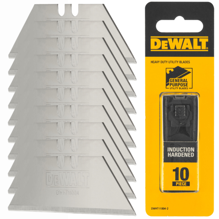 DEWALT DWHT11004 Ostrza trapezowe hartowane 10szt