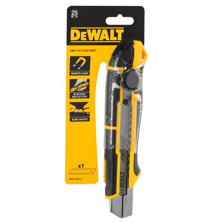 DEWALT DWHT10333 Nóż nożyk z ostrzem łamanym 25mm