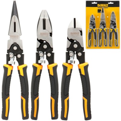 DEWALT DWHT0-70485 Szczypce uniwersalne zestaw 3szt