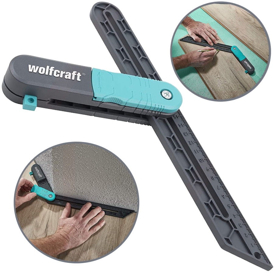 WOLFCRAFT Kątownik z funkcją wyznaczania linii