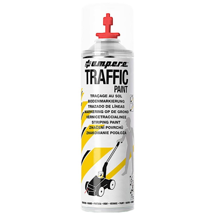 AMPERE TRAFFIC PAINT  500ml czerwona farba