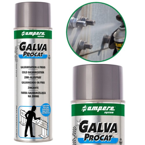 AMPERE GALVA PROCAT cynk w sprayu superbłysk 500 ml