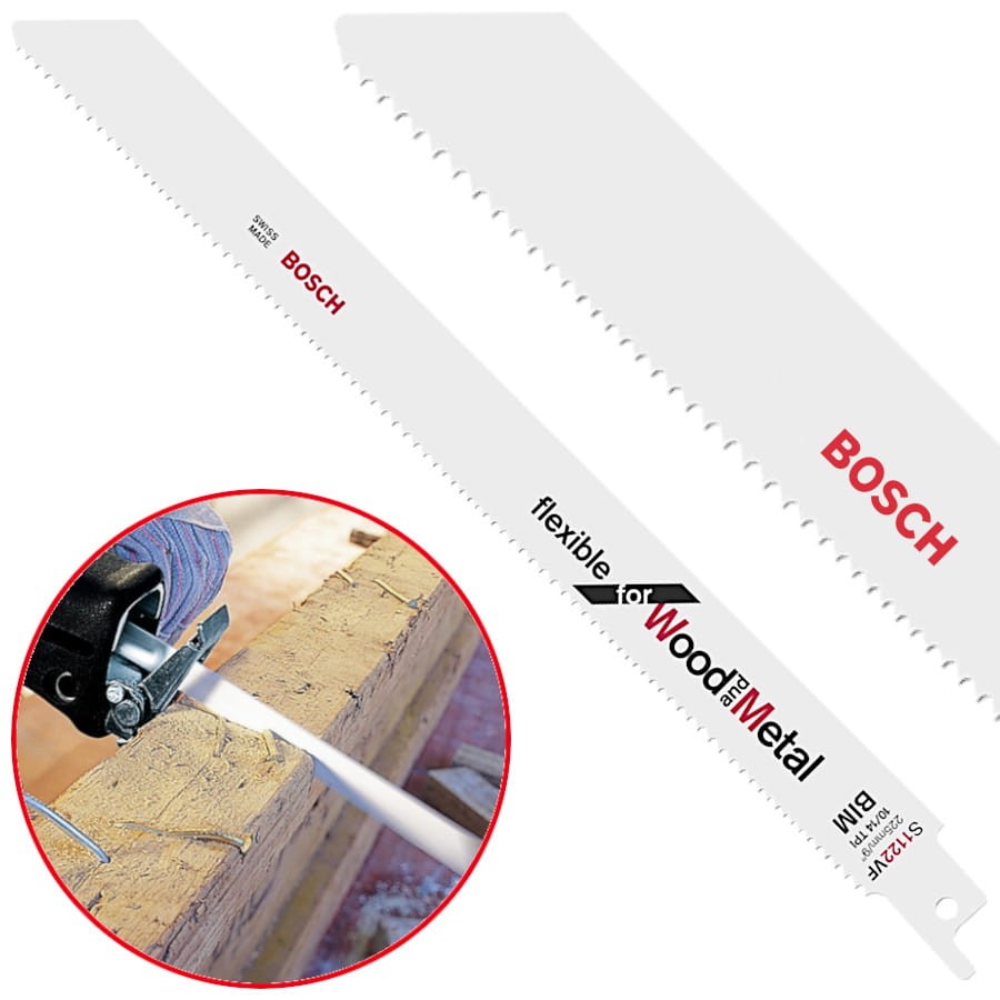 BOSCH Brzeszczot do piły szablastej S 1122VF BIM 225mm