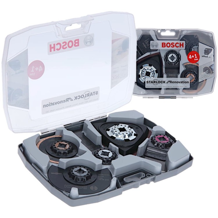 BOSCH Zestaw brzeszczotów starlock do renowacji 8el
