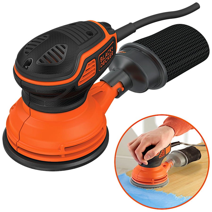 BLACK & DECKER KA199 szlifierka mimośrodowa 125mm