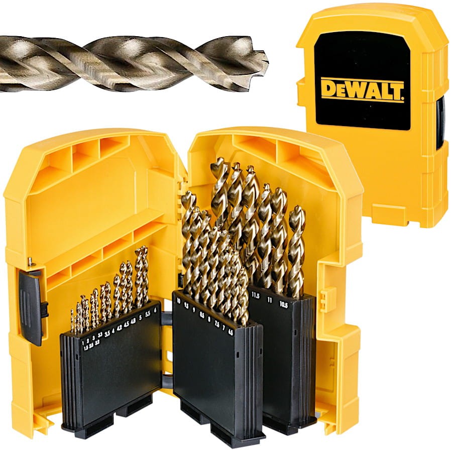 DEWALT DT7926 wiertła do metalu Extreme 29 sztuk