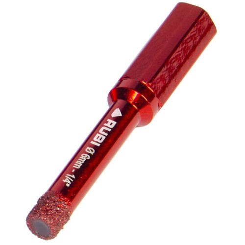 RUBI 05923 Wiertło diamentowe do płytek 6mm