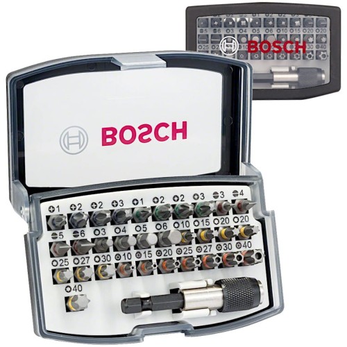 BOSCH Zestaw bitów i końcówek Extra Hard 25mm 32szt
