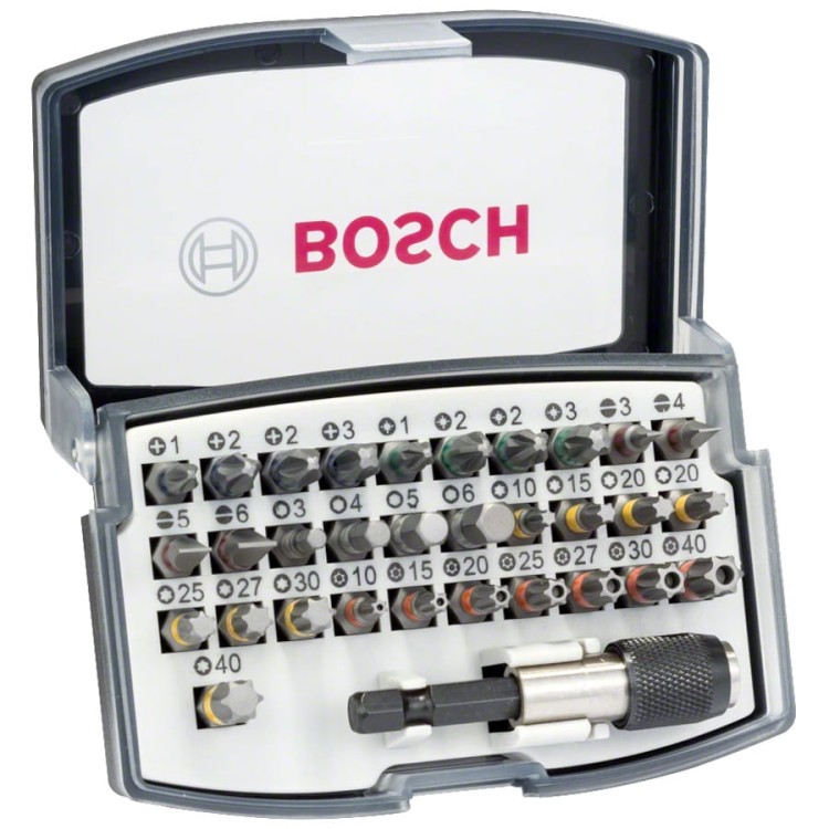Zestaw bitów i końcówek Extra Hard 25mm 32szt Bosch 2607017319