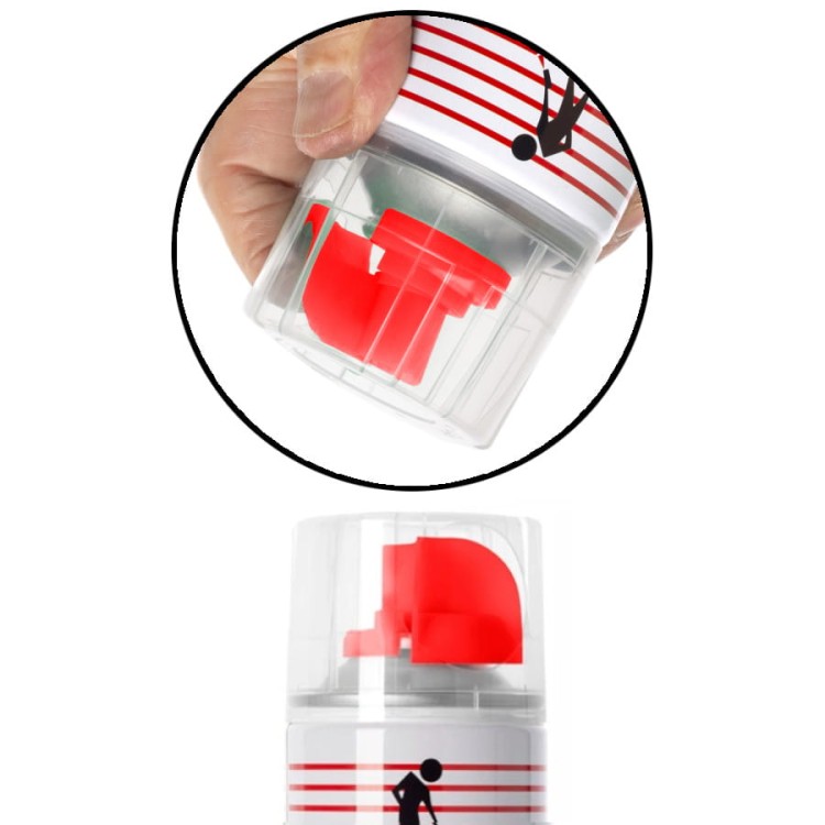 AMPERE 630483200 Farba geodezyjna TRIG-A-CAP czerwona 1szt.