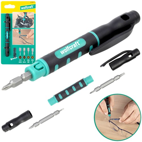 WOLFCRAFT 8736000 Długopis mikrowkrętak