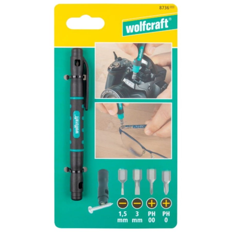 Długopis mikrowkrętak WOLFCRAFT 8736000