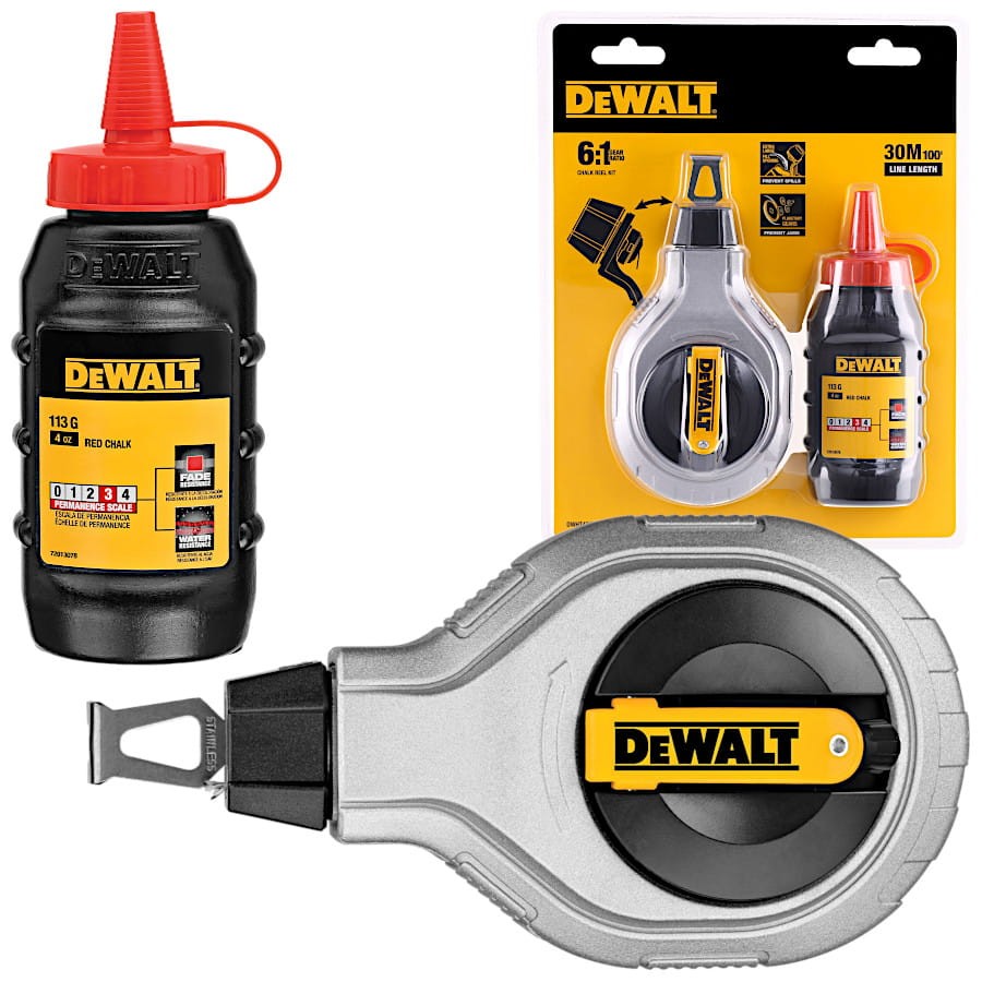 DEWALT DWHT47408-0 Sznur traserski 6:1 z czerwoną kredą