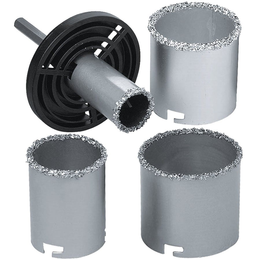 KAUFMANN Otwornice wiertła do glazury 33-83mm 4el.