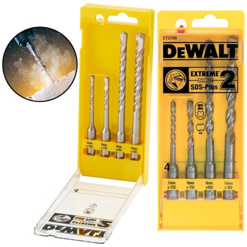 DEWALT DT9700 Zestaw wierteł 5,6,8,10mm SDS-Plus