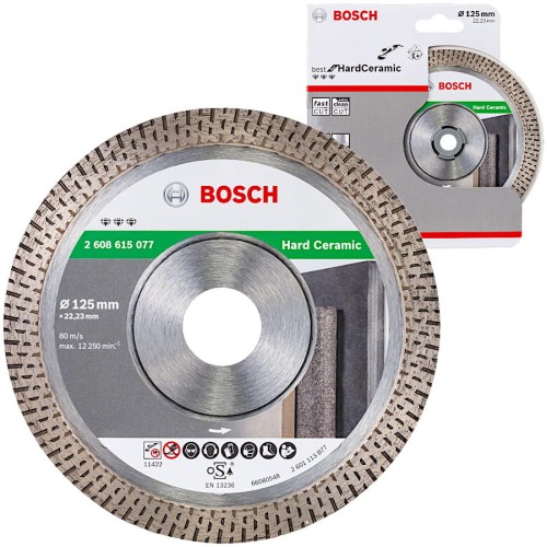 BOSCH Tarcza diamentowa Best for Hard Ceramic 125 x 22.23mm