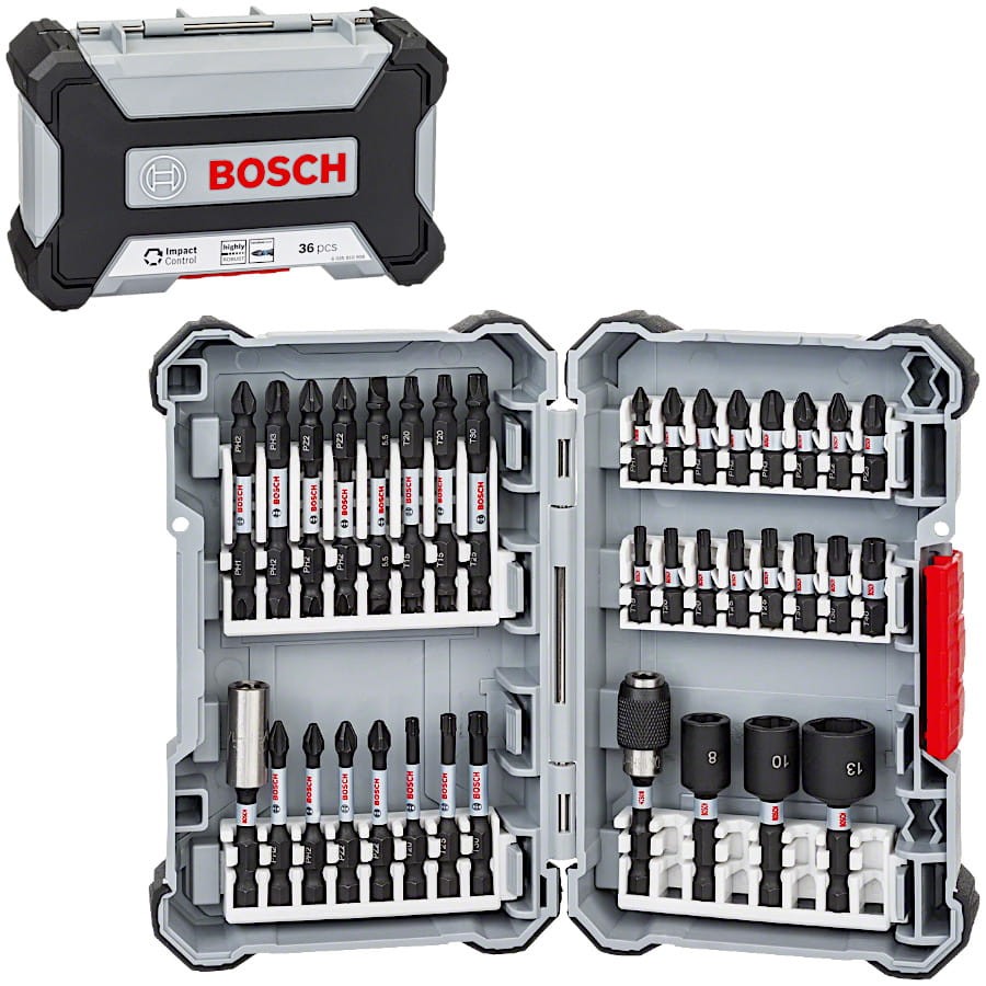 BOSCH 2608522365 Zestaw bitów udarowych 36szt. Impact Control Pick and Click