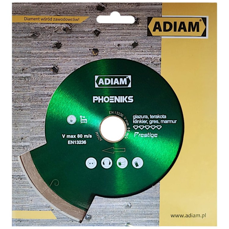 ADIAM 110085 Tarcza diamentowa do gresu ceramiki