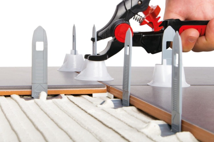 RUBI dzwonek / kapturek tile level quick 200 sztuk system poziomowania płytek - Zastosowanie