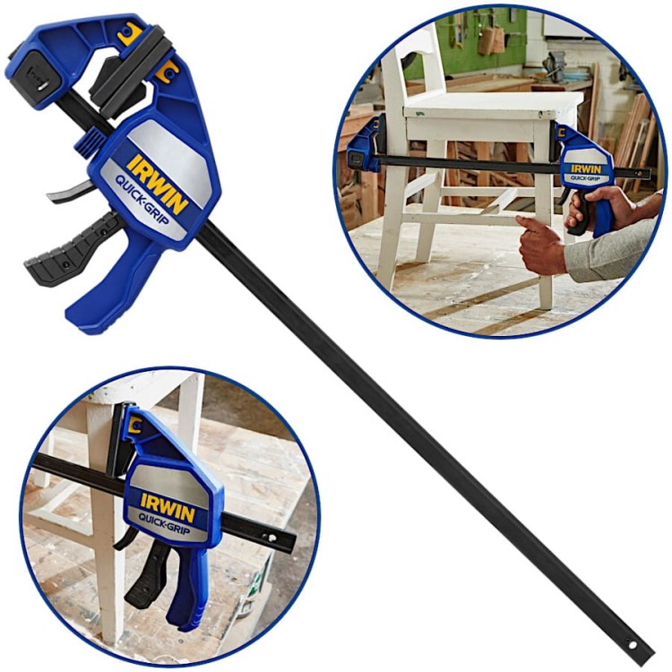 IRWIN Ścisk jednoręczny QUICK-GRIP 600mm 272kg