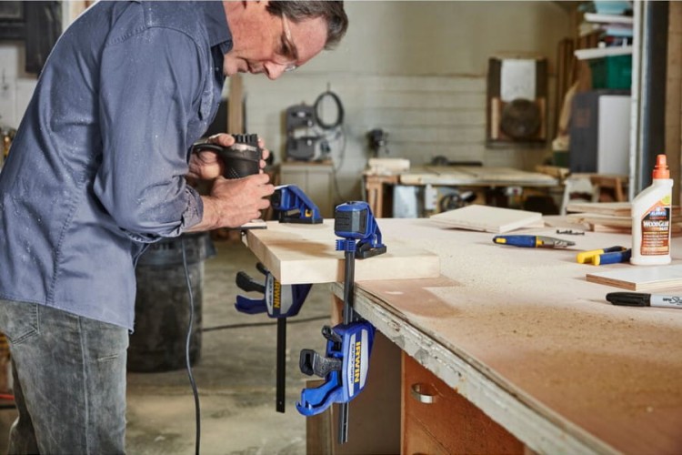 IRWIN Ścisk jednoręczny QUICK-GRIP - Zastosowanie