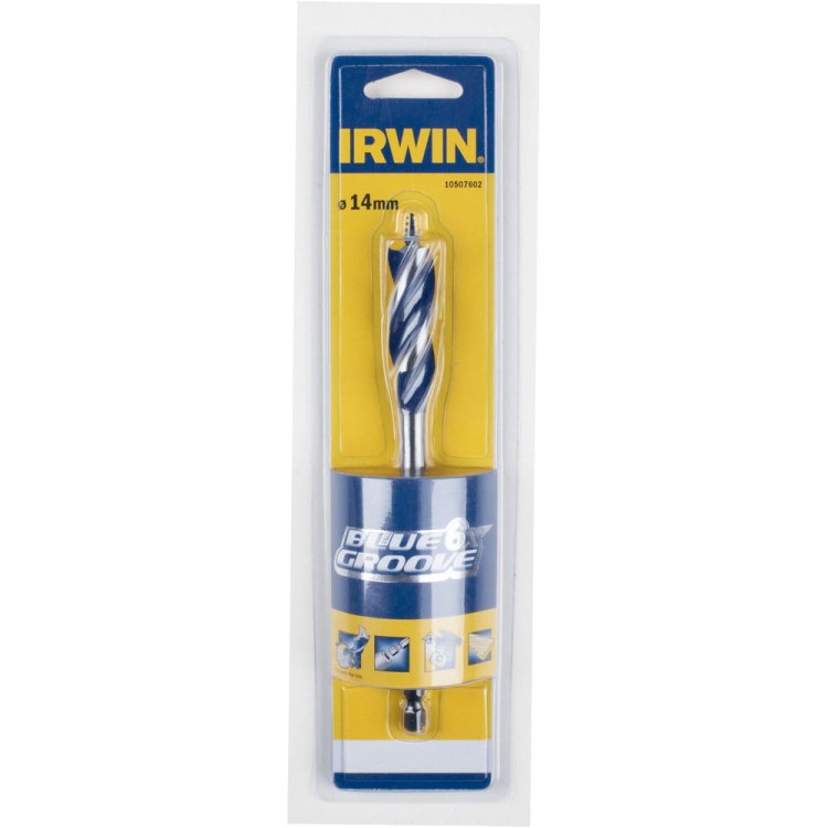IRWIN Wiertło spiralne do drewna Blue Groove