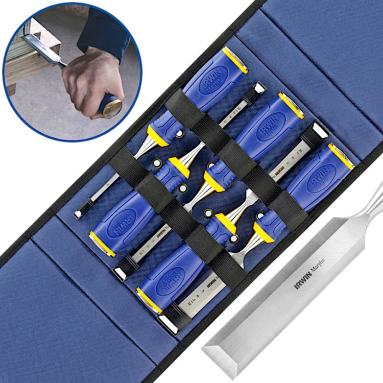 IRWIN Zestaw dłut płaskich MS500 6-25mm 5szt. w etui