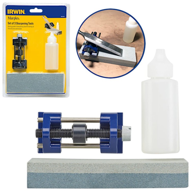 IRWIN Zestaw do ostrzenia dłut 3el.