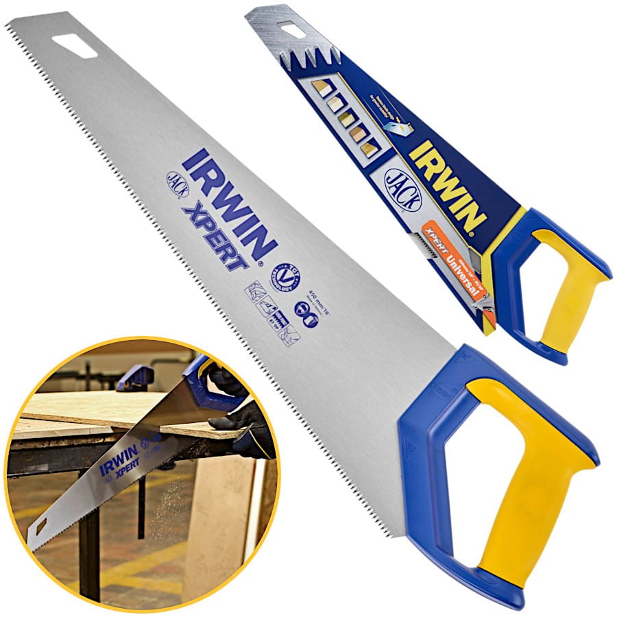 IRWIN 10505539 Piła ręczna do drewna XPERT 450mm 8T/9P