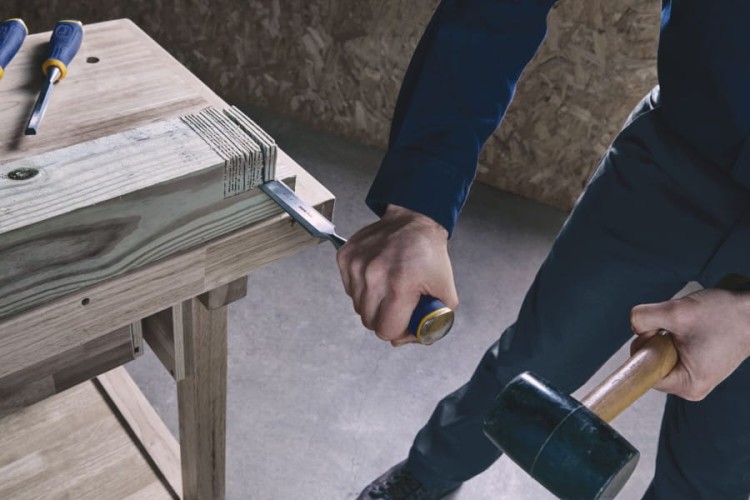 IRWIN Zestaw dłut płaskich