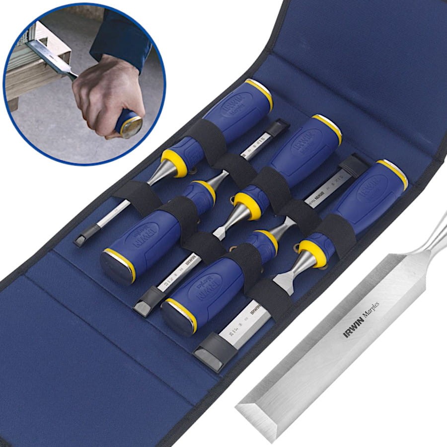 IRWIN Zestaw dłut płaskich Marples MS500 6-25mm 5szt. w etui