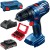 BOSCH GSR 180-LI Wkrętarka akumulatorowa 18V + 2.0Ah, ładowarka, walizka + zestaw bitów