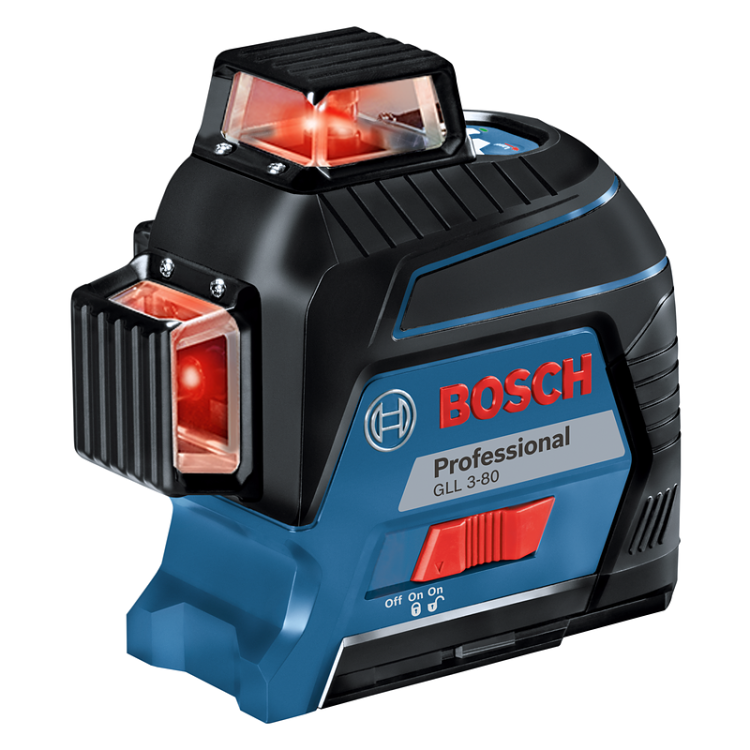 BOSCH Laser krzyżowy GLL 3-80