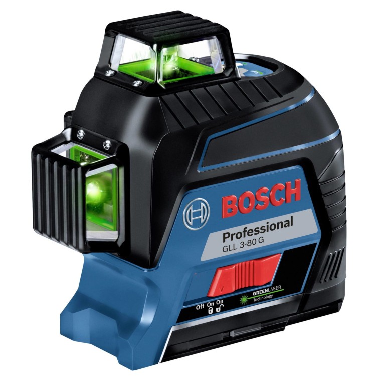 Laser krzyżowy GLL 3-80 G zielony