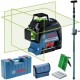 BOSCH Laser krzyżowy GLL 3-80 G + tyczka GT-320