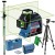 BOSCH Laser krzyżowy GLL 3-80 G + statyw do lasera BT150 + tyczka TP-320