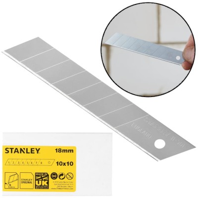 STANLEY 1-11-301 Ostrza łamane 18 mm 100 sztuk