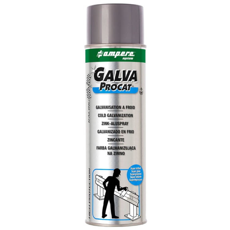 AMPERE GALVA PROCAT cynk w sprayu superbłysk