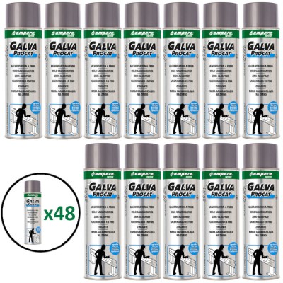 AMPERE GALVA PROCAT cynk w sprayu superbłysk 500 ml 48szt.