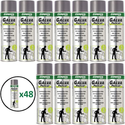 AMPERE GALVA PROCAT cynk w sprayu matowy 500 ml 48szt.