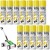AMPERE TRAFFIC PAINT Farba do malowania linii 500ml żółta 12szt. + wózek