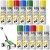 AMPERE TRAFFIC PAINT Farba do malowania linii 500ml 12szt. mix + wózek