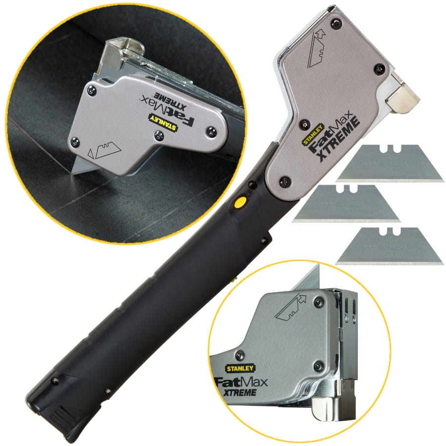 STANLEY PHT350 Zszywacz młotkowy FatMax + 3 ostrza trapezowe