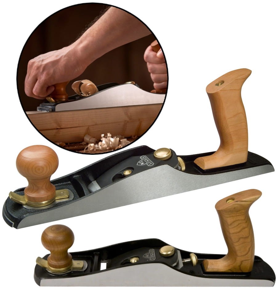 STANLEY 12-137 Strug z drewnianymi uchwytami