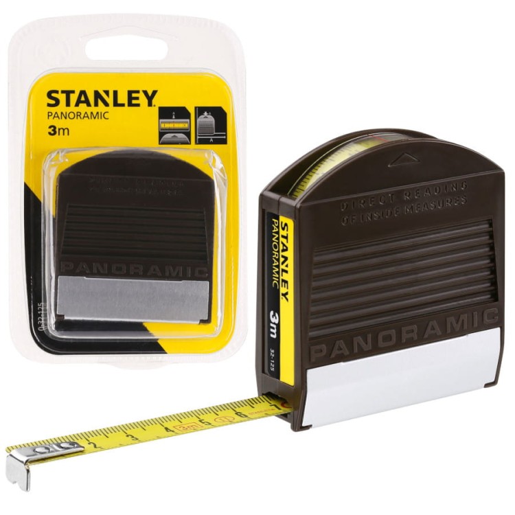 STANLEY 0-32-125 Miara z odczytem wewnętrznych pomiarów 3m