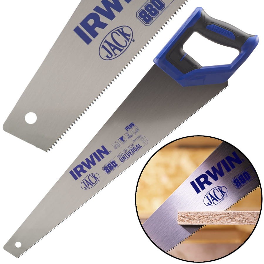 IRWIN Piła ręczna uniwersalna Plus 880TG 500 mm/20” 8T/9P