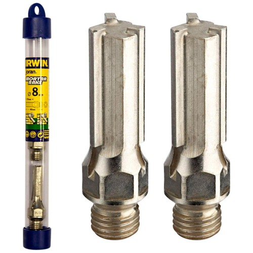 IRWIN Frez do usuwania zaprawy 4 ostrza 8mm 2szt.