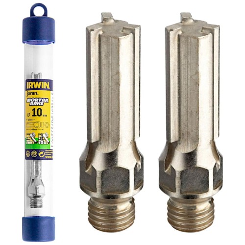 IRWIN Frez do usuwania zaprawy 4 ostrza 10mm 2szt.
