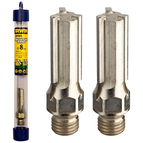 IRWIN Frez do usuwania zaprawy 3 ostrza 8mm 2szt.