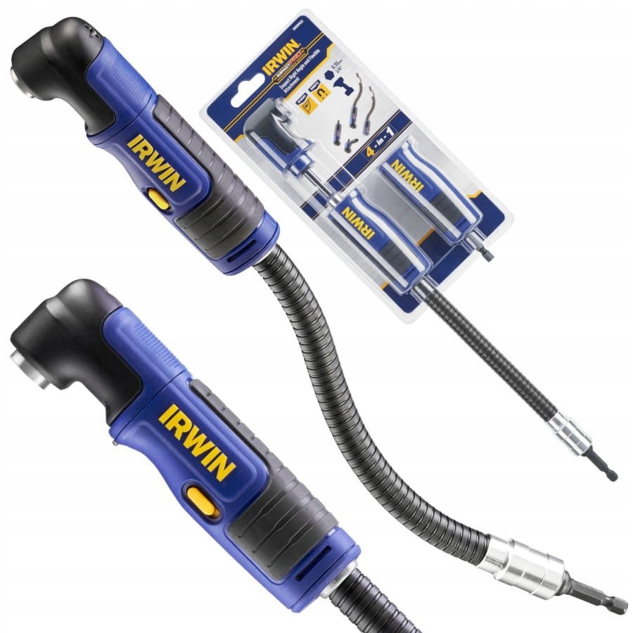 IRWIN IW6064612 Uchwyt 90° elastyczny przystawka kątowa 4w1